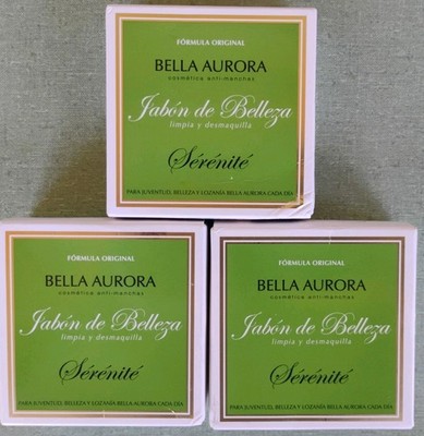 Bella Aurora Serenite Beauty Soap 100g 3-Pack