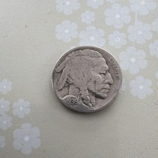 1930 US Buffalo (Indian Head) Nickel Five Cents Coin Uncertified Ungraded