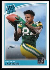 J'Mon Moore 2018 Donruss Rated Rookie Card!!. rookie card picture