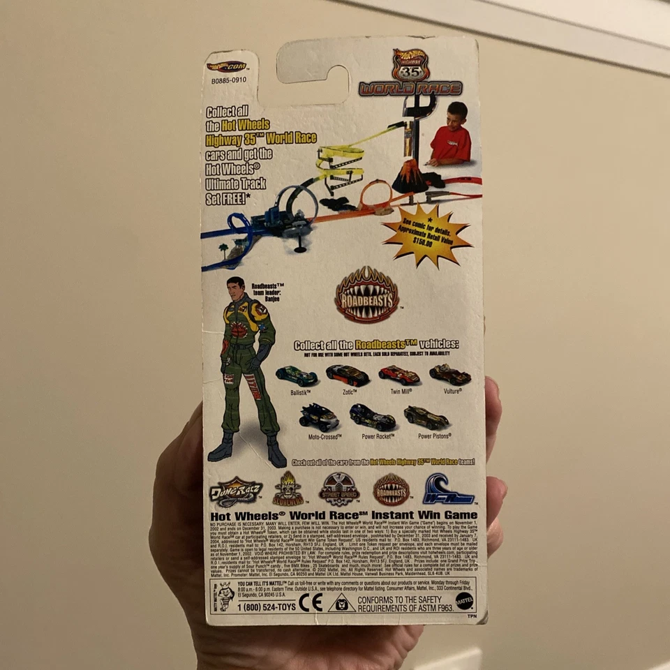 Hot Wheels Highway 35 World Race Roadbeasts Moto-crossed #18/35 Foto 2 de 3