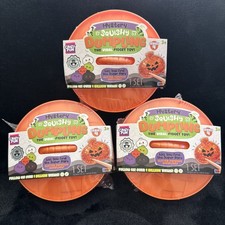 RMS Crazy Fun Mystery Glitter Pumpkin Dumpling Series 4 Halloween Squishy x 3