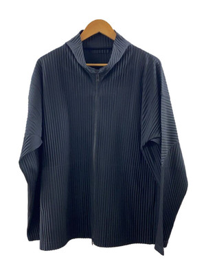 Homme Plisse Issey Miyake Jacket/4/Polyester/Black/Hp55Jl140 Homme Plisse Issey Miyake Jacket/4/Polyester/Black/Hp55Jl140
