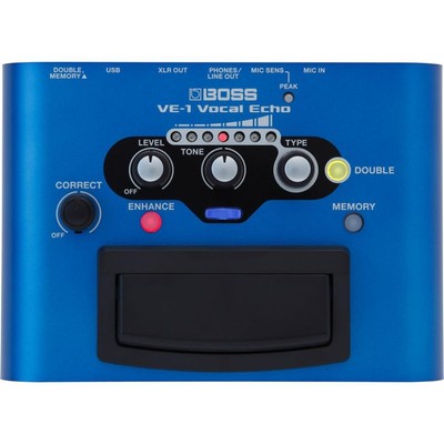 BOSS VE-1 Vocal Echo Effektpedal für Sänger und Musiker