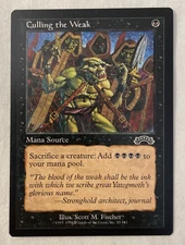 1x Culling the Weak Exodus MTG Magic the Gathering LP/NM