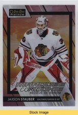 2023-24 O-Pee-Chee Platinum Marquee Rookies Sunset Jaxson Stauber #252 READ 5ya