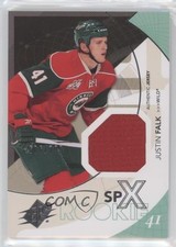 2010-11 SPx Rookie Jersey 606/799 Justin Falk #165 1o3