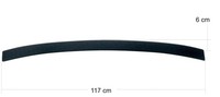 OmniPower® Ladekantenschutz Schwarz FüR Alfa Romeo Stelvio SUV Typ:949 2017-
