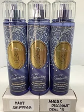 Bath & Body Works DISNEY PRINCESS CINDERELLA Fine Fragrance Mist 8floz, 3 PACK
