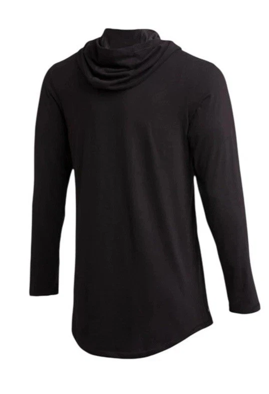 Camiseta con capucha de manga larga Nike DRI-FIT para hombre CJ1696-010 pequeña Foto 2 de 4