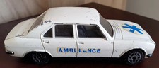 Vintage Diecast Solido Peugeot 504 Ambulanza Francia anni 80