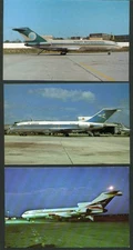Delta Flight International SAETA Boeing 727 postcard group
