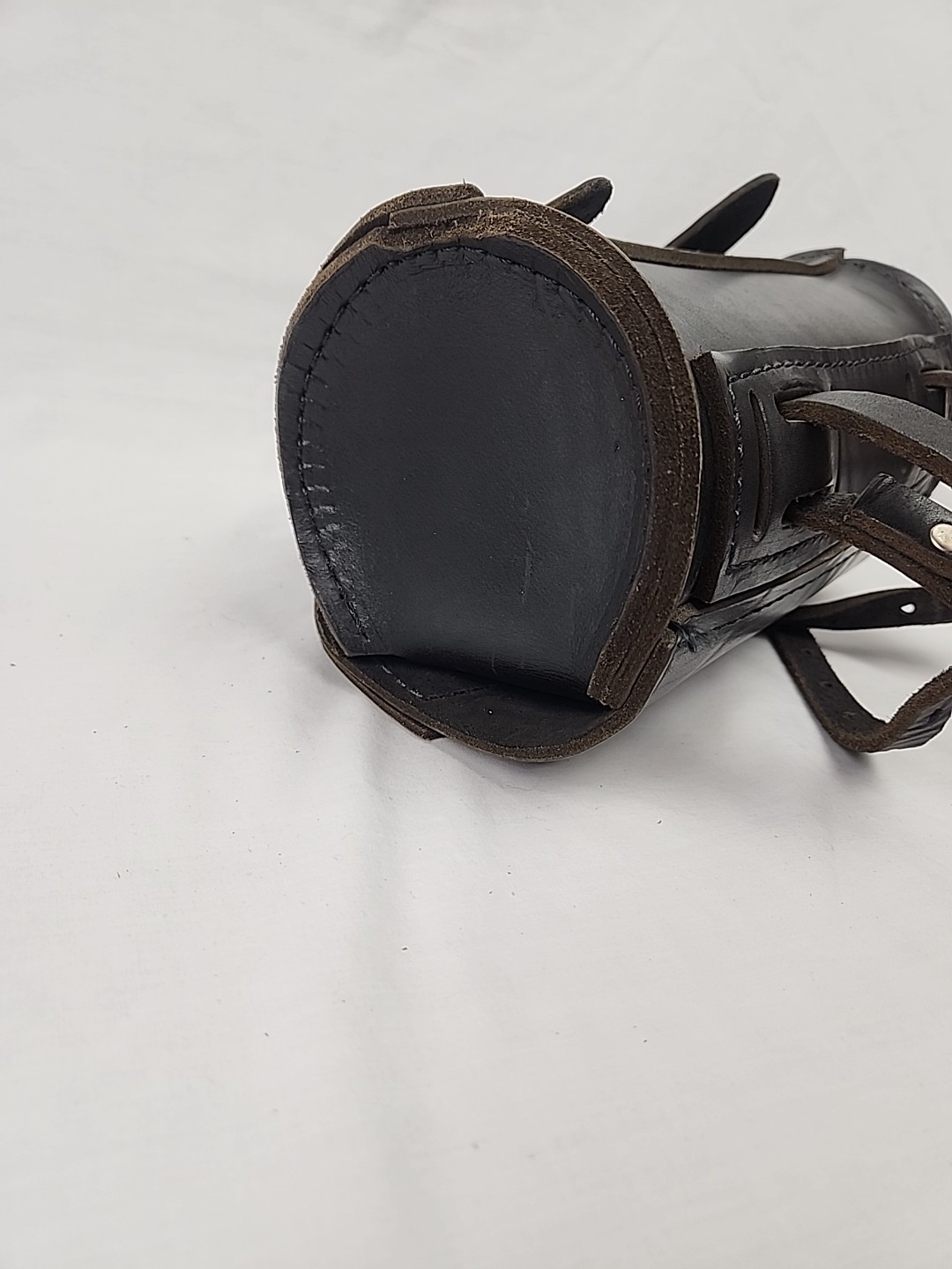 Motorcycle Leather Gear Studded Tool Roll Bag US Studs