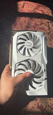 White ZOTAC GAMING GeForce RTX 3070 NVIDIA Graphics Card 