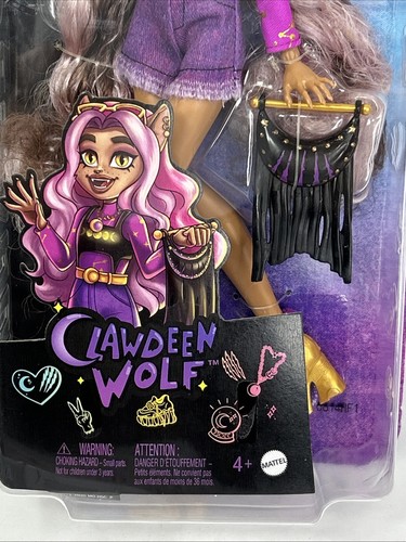 Monster High G3 Clawdeen Wolf Day Out Doll Mattel New - Picture 6 of 6