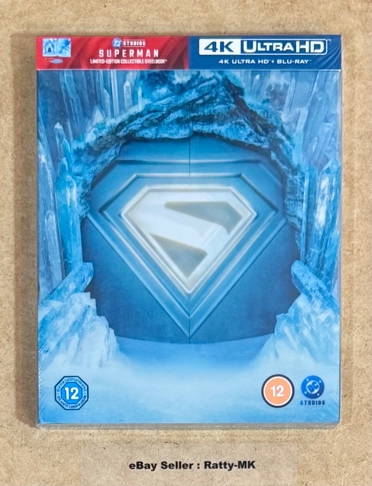 SUPERMAN (2025) - UK HMV EXCLUSIVE 4K + BLU RAY STEELBOOK - NEW & SEALED