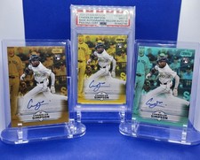 Topps 2025 Stadium Club Chandler Simpson RC Auto Lot — Rays PSA Auth #151442730