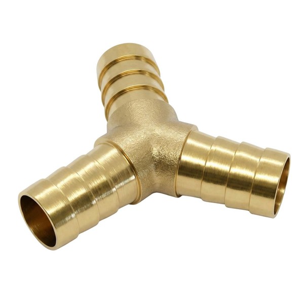 "10X Y-Schlauchverbinder FüR 13Mm (1/2\") Schlauch Aus Messing Y-Verbinder Y-StüCk"-image