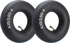 4.10/3.50-4" Tire Inner Tubes, 2 Pack Heavy Duty 4.10 3.50-4/410/350-4 Tube with