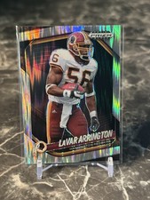LAVAR ARRINGTON 2025 PANINI PRIZM BLACK FOOTBALL REDSKINS /249