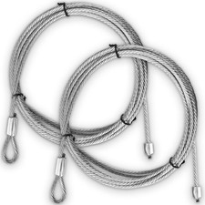 Garage Door Cable Torsion Spring Wire, 7Ft Lenght, Replacement Cable Wire, Ga...