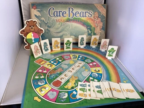 Vintage 1984 Care Bears Warm Feelings Parker Brothers Board Game - See Notes