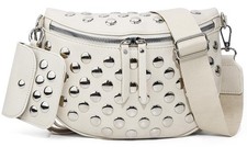 2 Pcs Checkered Crossbody Bags for Women Bum Bag Checkered Cross Body Sling B...