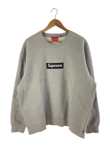 Supreme 22AW / Boîte Logo Col Rond Gris Bruyère Sweat / XL /