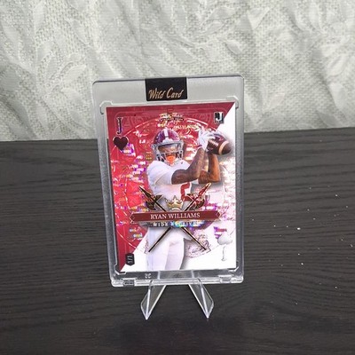 2024 Wild Card 5 Card Draw Stacked Deck Ryan Williams COLOR MATCH 1 of 1  
