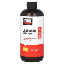 L-Carnitine Liquid, Orange, 3,000 mg, 16 fl oz 473 ml 