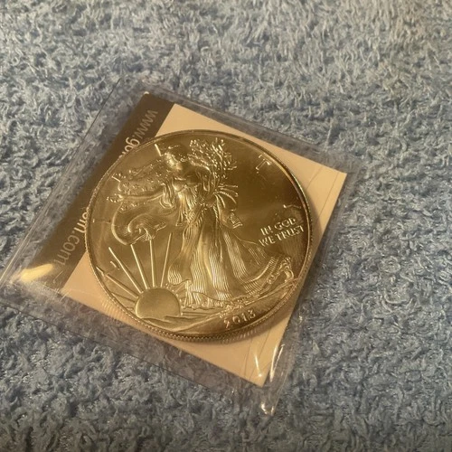 2013 1 Oz Fine Silver One American Dollar uncirculated As Pictured.