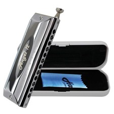 Angel 12 Chromatic Harmonica Key of low tenor - 12 Hole Mouth Organ with Pr...