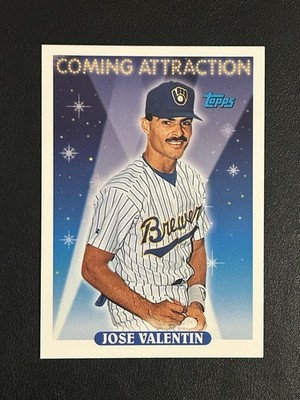 1993 Topps - Coming Attraction Jose Valentin #804 (RC)