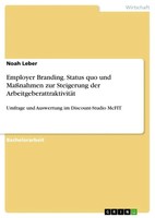Noah Leber | Employer Branding. Status Quo Und MaßNahmen Zur Steigerung Der...
