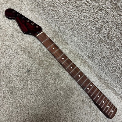 Squier MIM Neck 1998 Left-Handed Red Refin