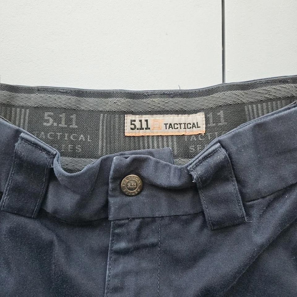 Pantalones cargo tácticos utilitarios 5.11 para hombre talla 30X30 negros Foto 2 de 4