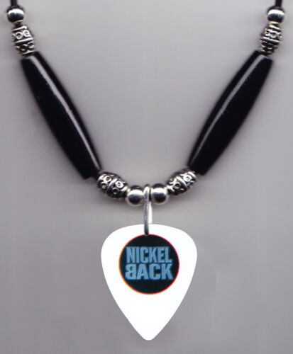 Nickelback White Guitar Pick Necklace - Picture 1 of 2
