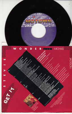 STEVIE WONDER & MICHAEL JACKSON - GET IT - ORIGINAL MOTOWN 45 WPS