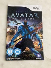 Avatar: The Game Wii Manual