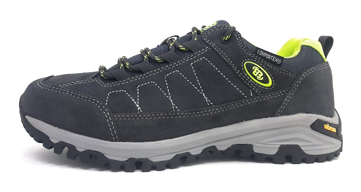 Brütting Mount Adams Low Sportschuhe Herren Outdoorschuhe Wanderschuh Grau Freiz