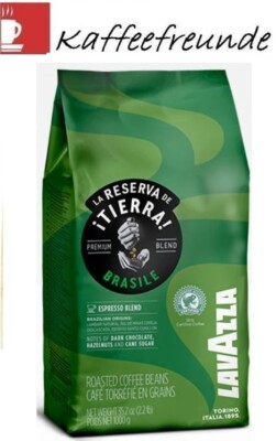 1 kg Lavazza Tierra BRASILE Kaffeebohnen NEU