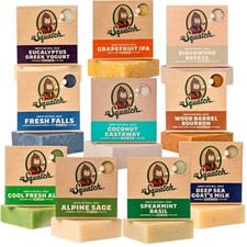 DR. SQUATCH SOAPS U PICK SCENT ONE FULL SIZE SOAP BAR 5 OZ EACH