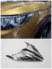 Chrome Front+Rear Light Lamp Cover Trim 6pcs for Nissan Rogue Sport SUV 2017-18