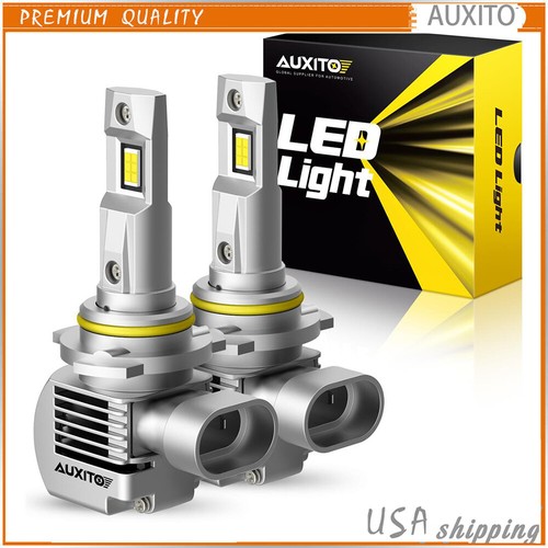 2X AUXITO HB4 9006 LED Headlight Combo Bulb High Beam Low Super White Q16