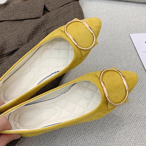Bequemer modischer eleganter Damenschuh rutschfest flache Schuhe Slipper flache Party - Bild 8 von 75