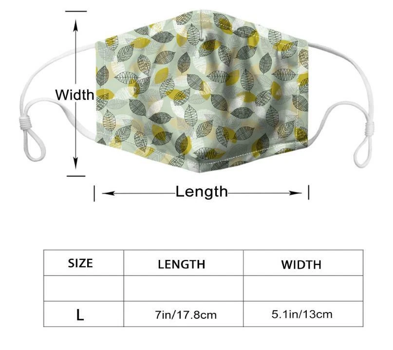 Funny 3D Animal Adjustable Cotton Face Mask Cover Washable Reusable with Filter - Image 3 of 4