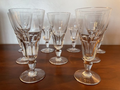 BACCARAT en CRISTAL 10 flûtes à champagne modèle Missouri - Hauteur 15,5 cm - Foto 4 di 8