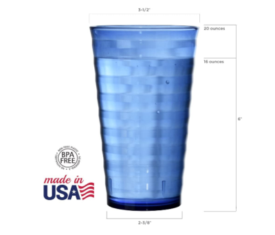 20 ounce glass tumblers Jelly 20oz Skinny Tumbler With Handle  Wholesale Pink