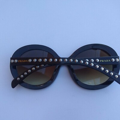 Prada woman sunglasses Round SPR 29QSK | eBay display picture 1