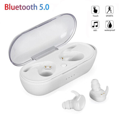 TWS Wireless Bluetooth 5.0 Kopfhörer Ohrhörer Mini In-Ear Buds für IOS Android