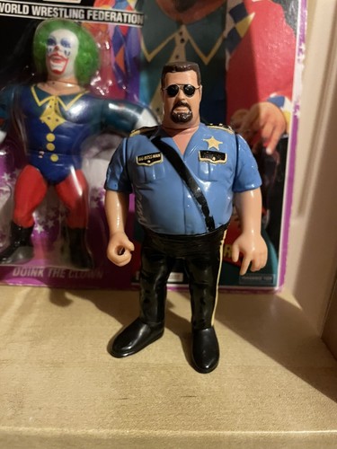 WWF Hasbro Series 1 Big Boss Man Working Action lo...